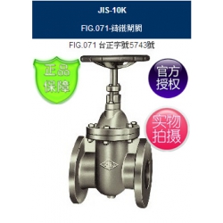 FIG.071铸铁法兰闸阀RING东光